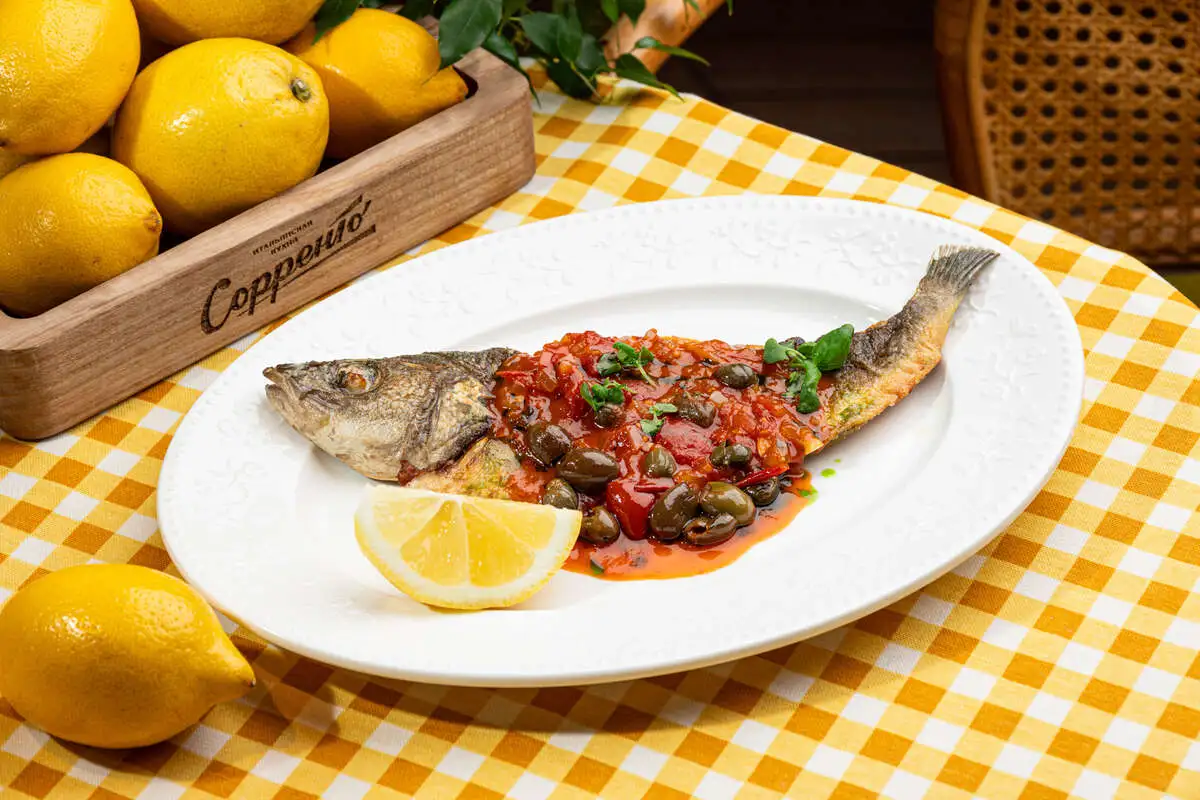 Сибас по-средиземноморски