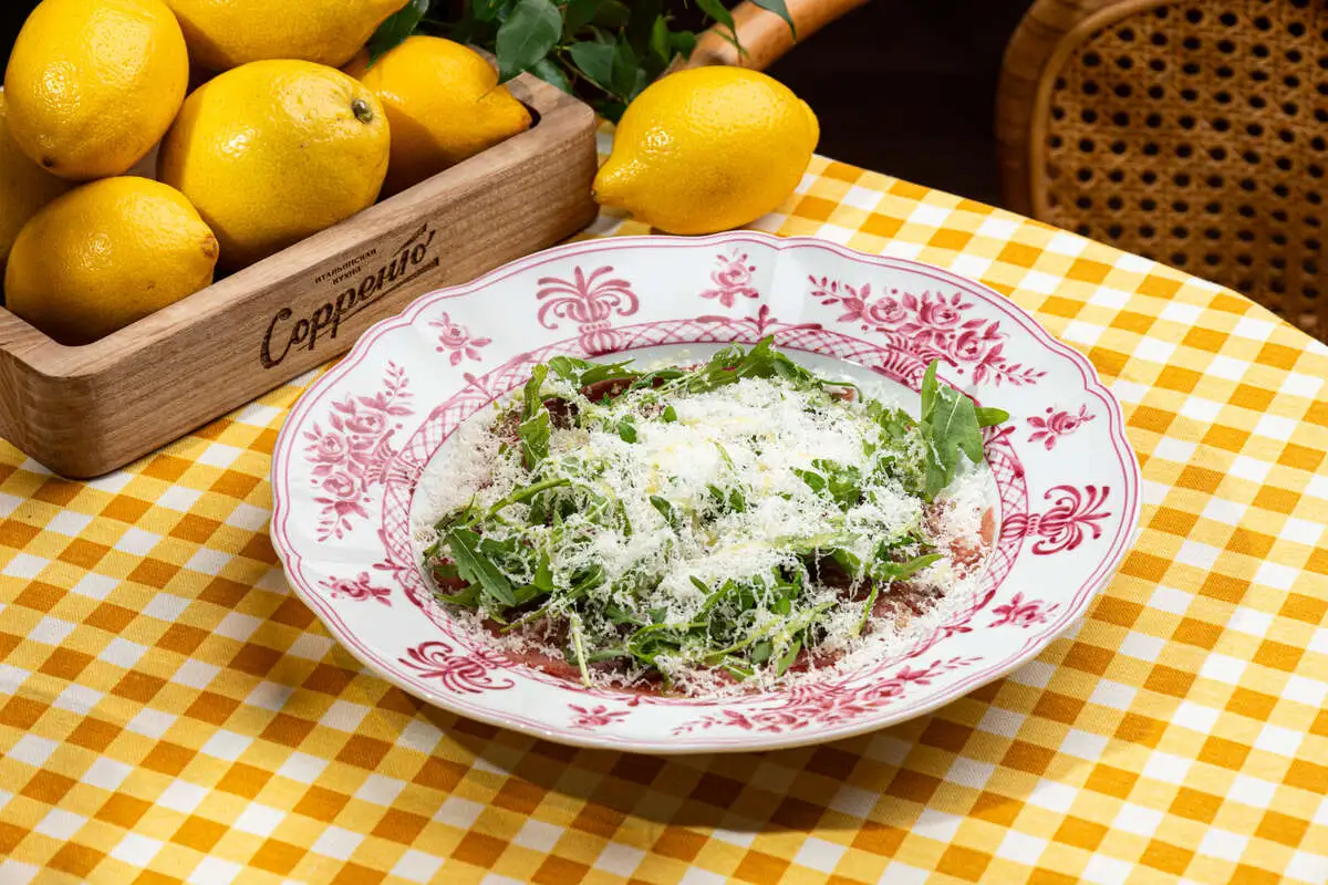 Карпаччо из говядины 