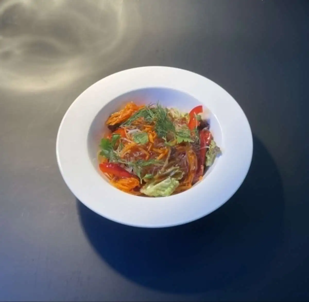 БЛ Салат с фунчозой и корейской морковью (постное)