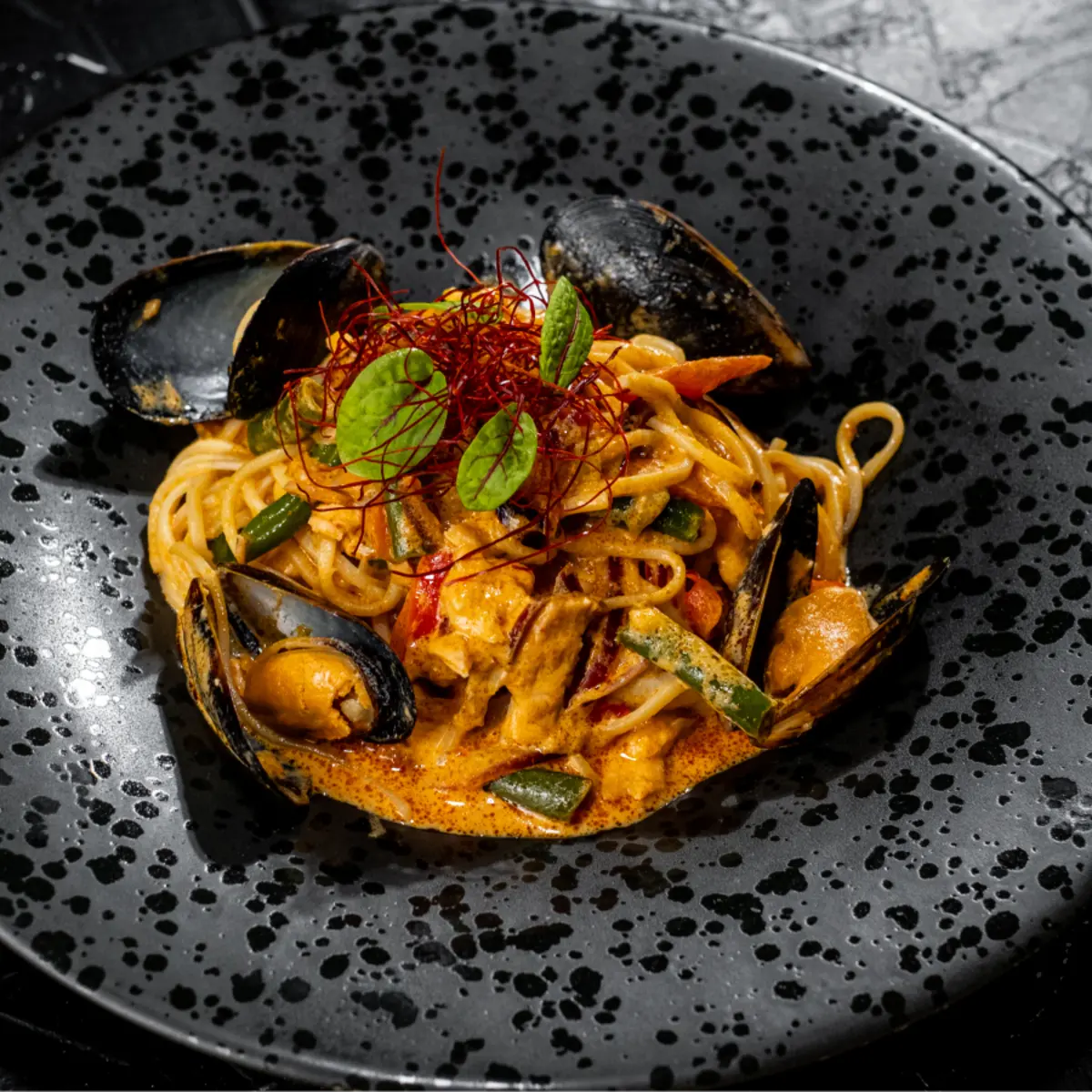 Пост Вок с морепродуктами 300 гр