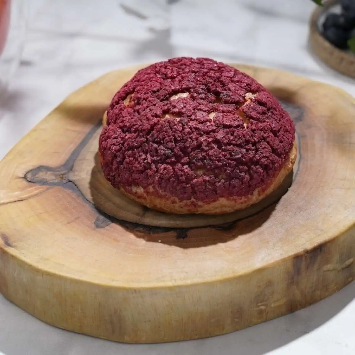 Шу с малиной