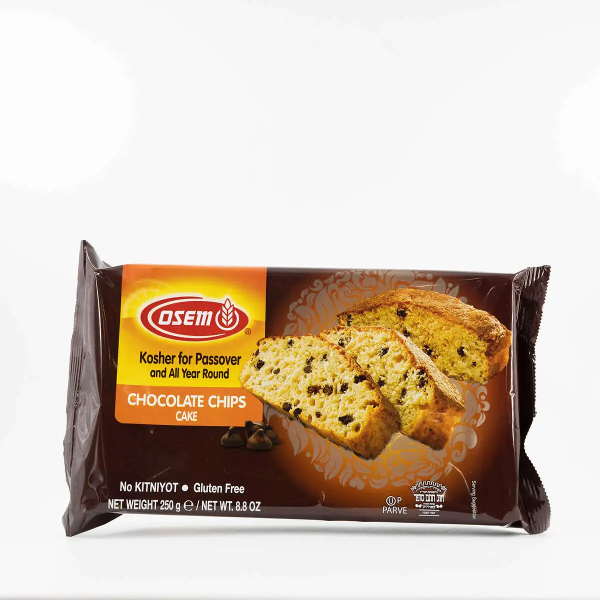 Кекс ванильный с шоколадной крошкой 250 гр. Песах