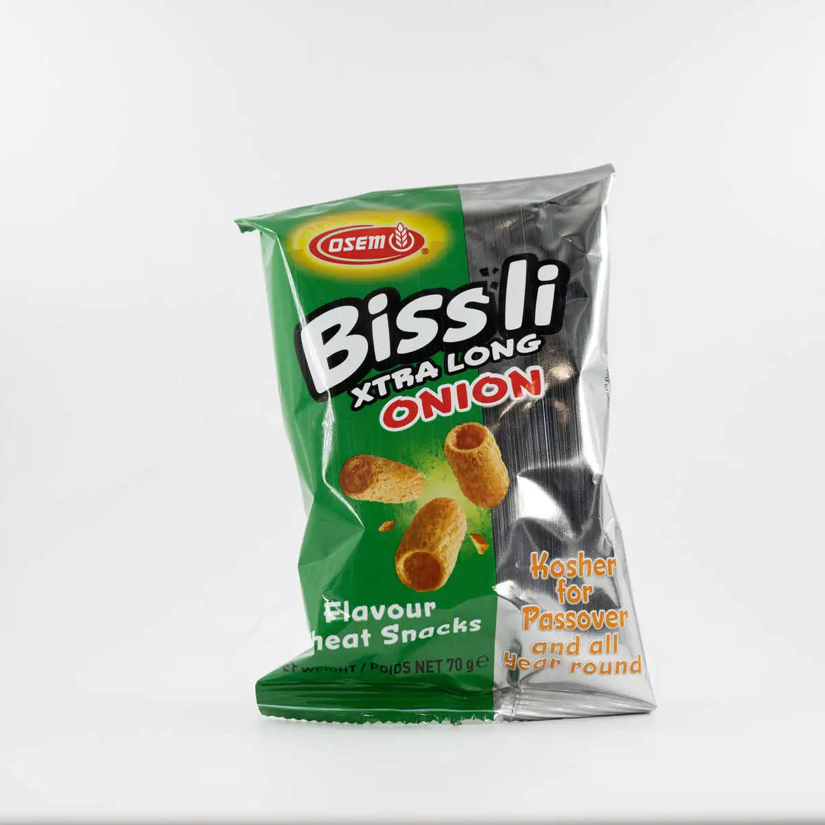 Снек Бисли со вкусом лука Пэсах 70гр "Osem"