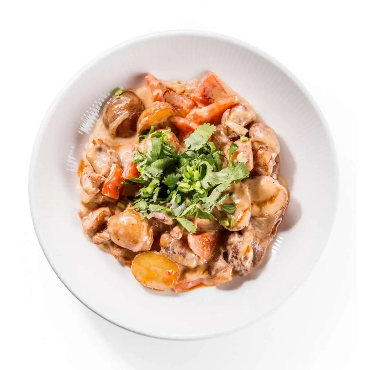 Сливочный оджахури с цыплёнком