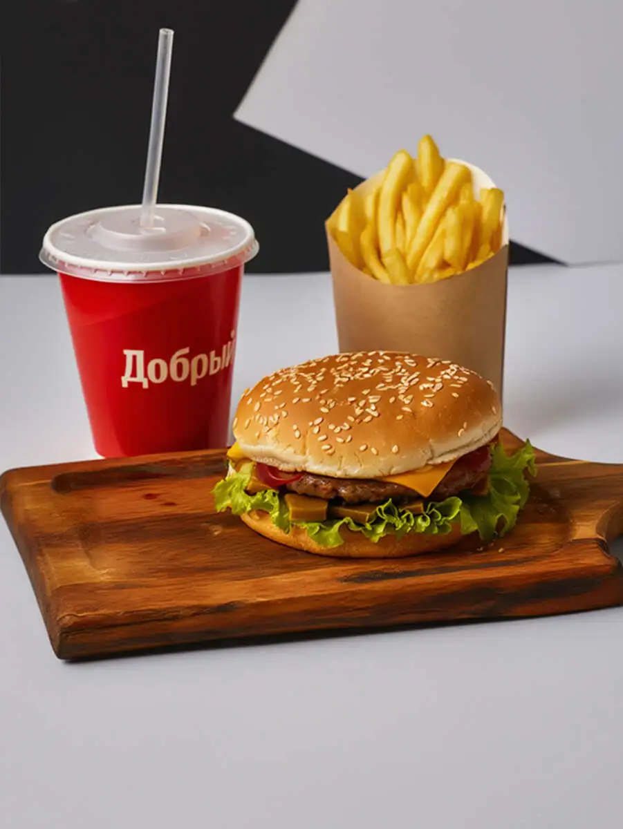 Комбо Биг-Маг/ Напиток/ Фри.