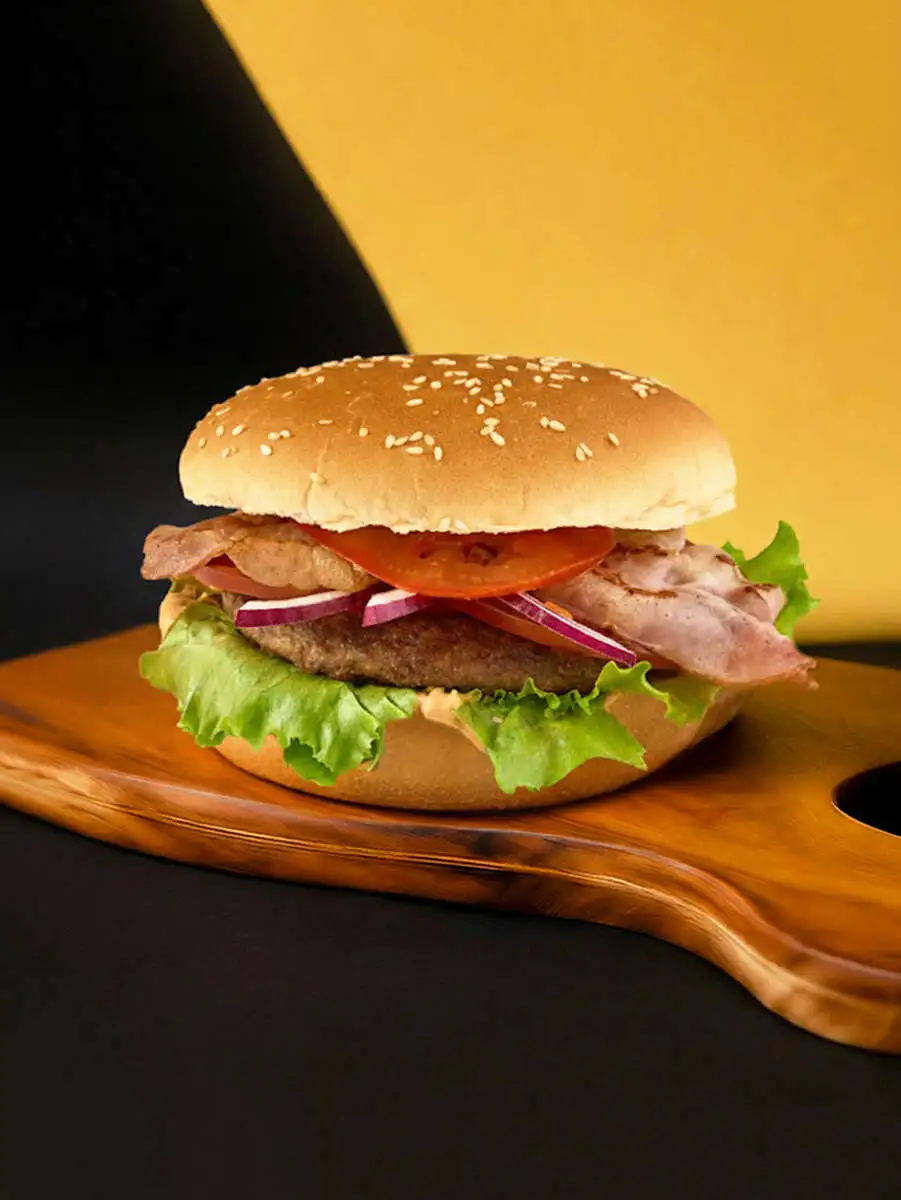 Бургер Гриль c беконом. порц.