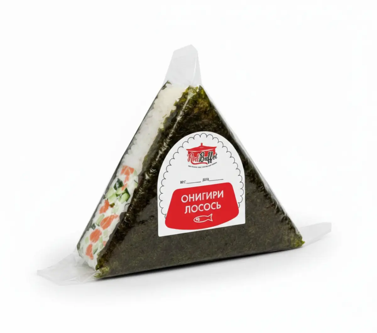 Онигири с лососем 