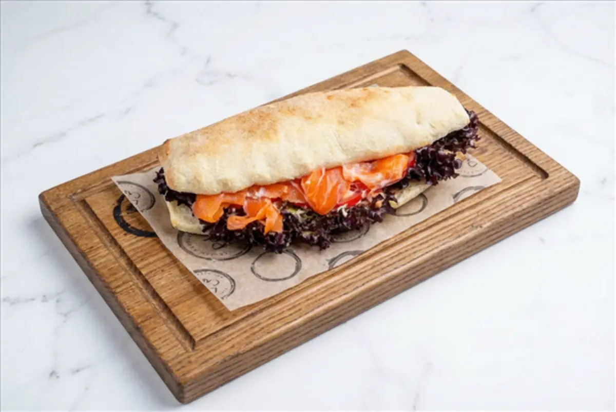 Панини с лососем