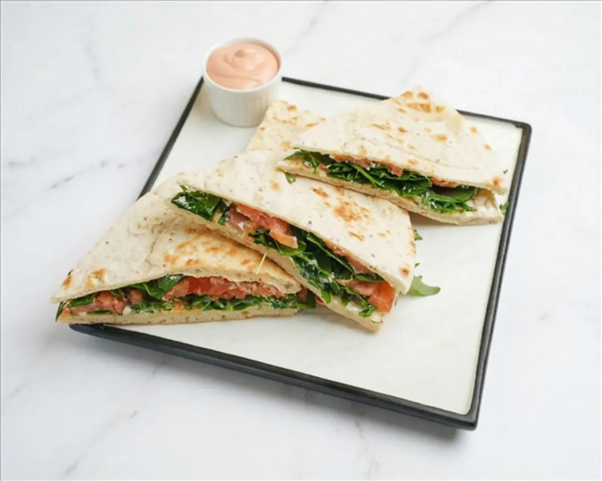 Пьядина с лососем