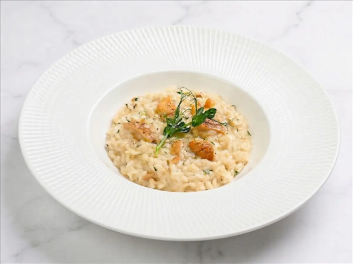 Ризотто с белыми грибами