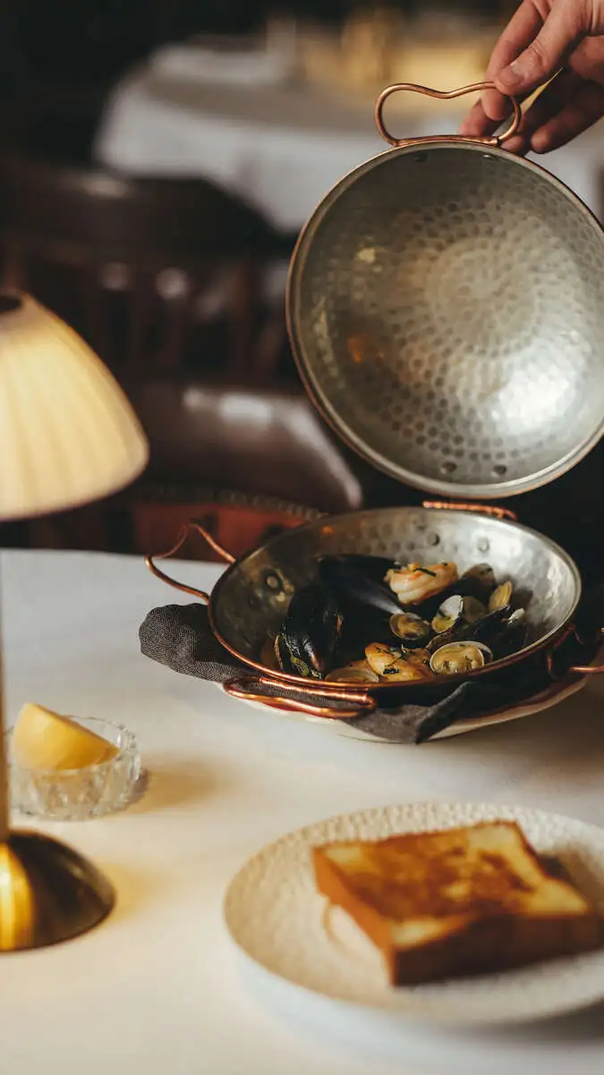 Соте из морепродуктов