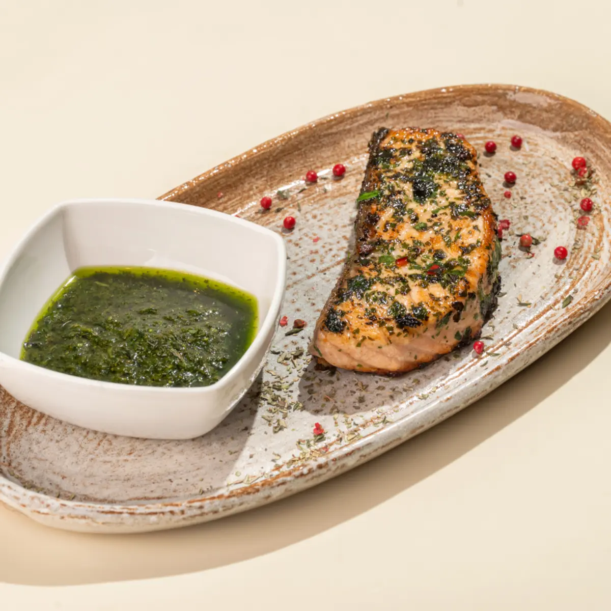 Стейк из форели