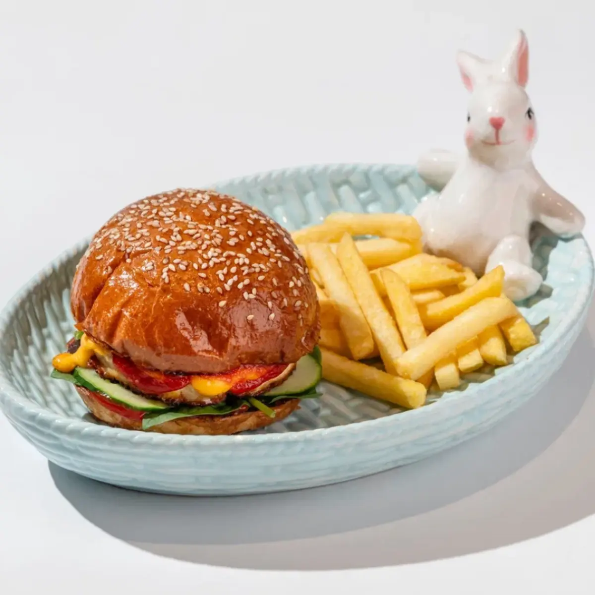  Куриный бургер