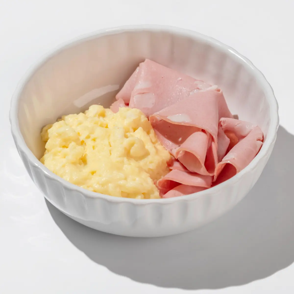 Скрамбл с мортаделлой