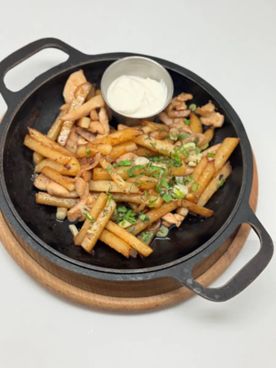 Жареха с курицей и картофелем, 250/50/50 г
