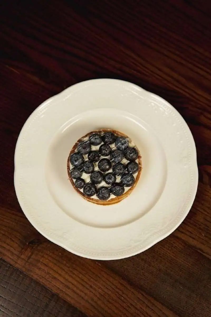 Тарт с голубикой	