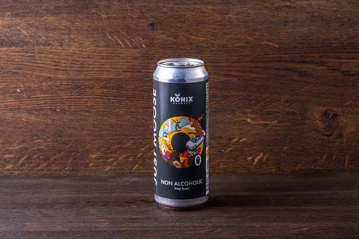 Пиво Лось, просто лось безалкогольное