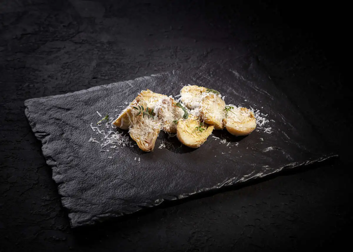 Артишоки на гриле с сыром пармезан