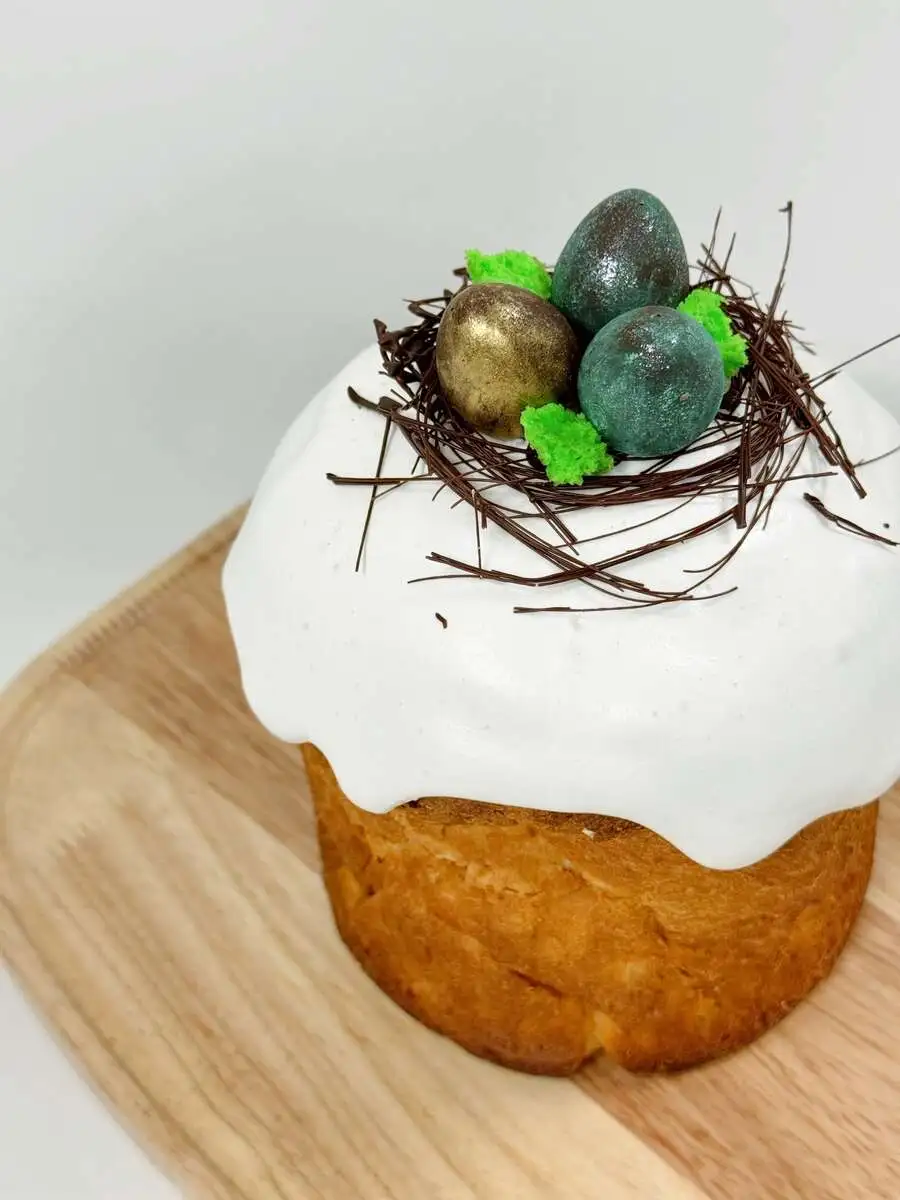 Кулич пасхальный 680гр. Черника