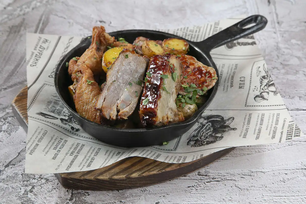 Сковородка "Барбекю"