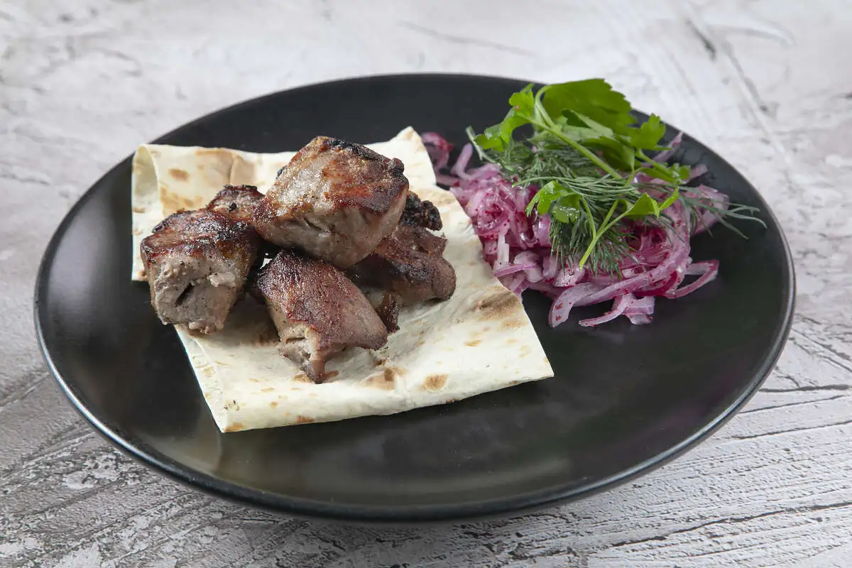 Шашлык из свиной шейки