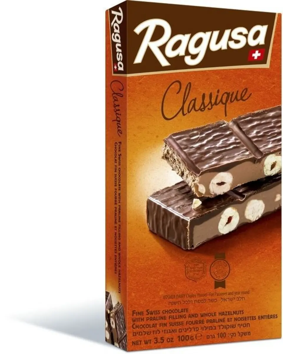 Шоколад Ragusa Classique молочный 100 г. 