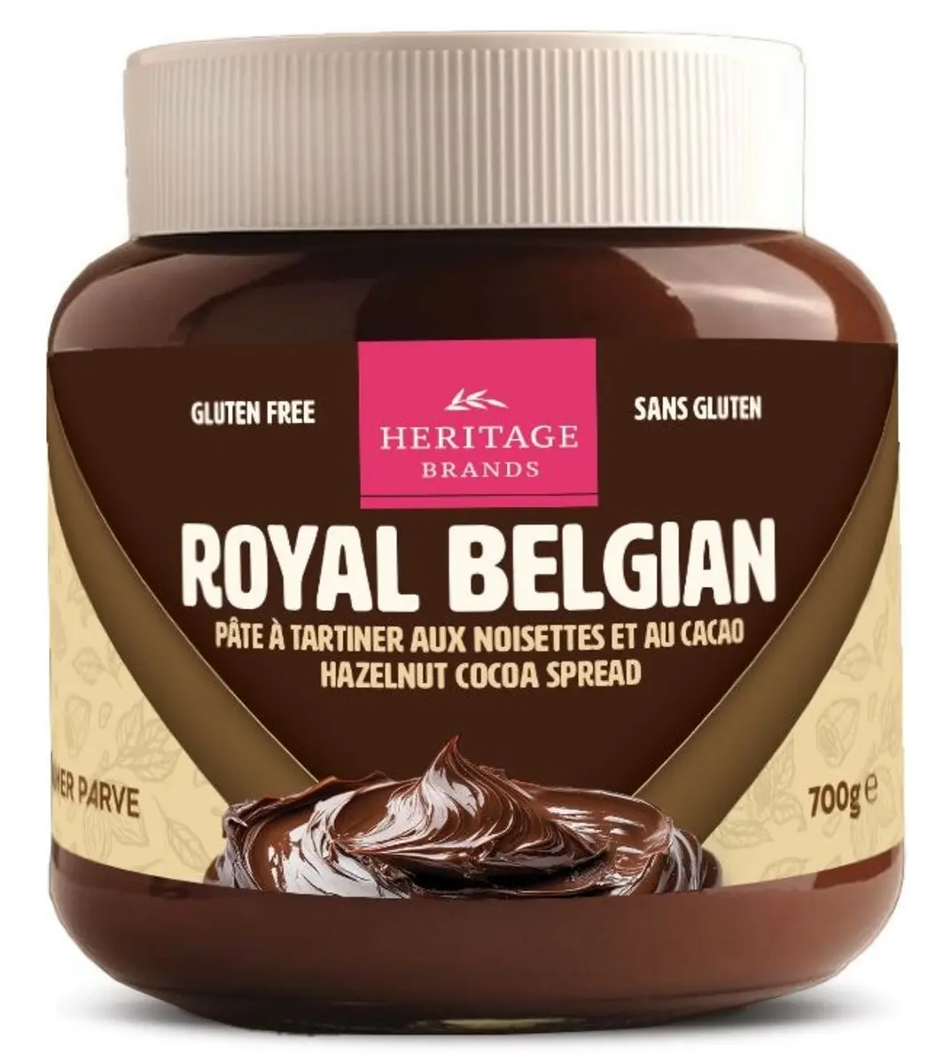 Орехово-шоколадная паста Royal Belgian 700 г (КИТНИЁТ)