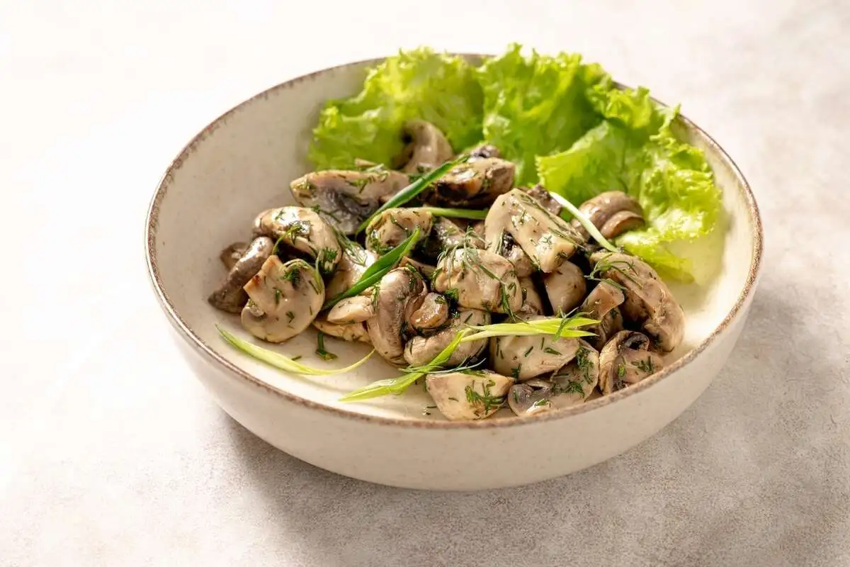 Закуска шампиньоны маринованные