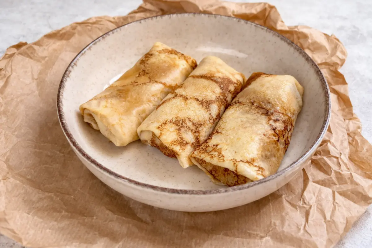 Блинчик с индейкой и сыром