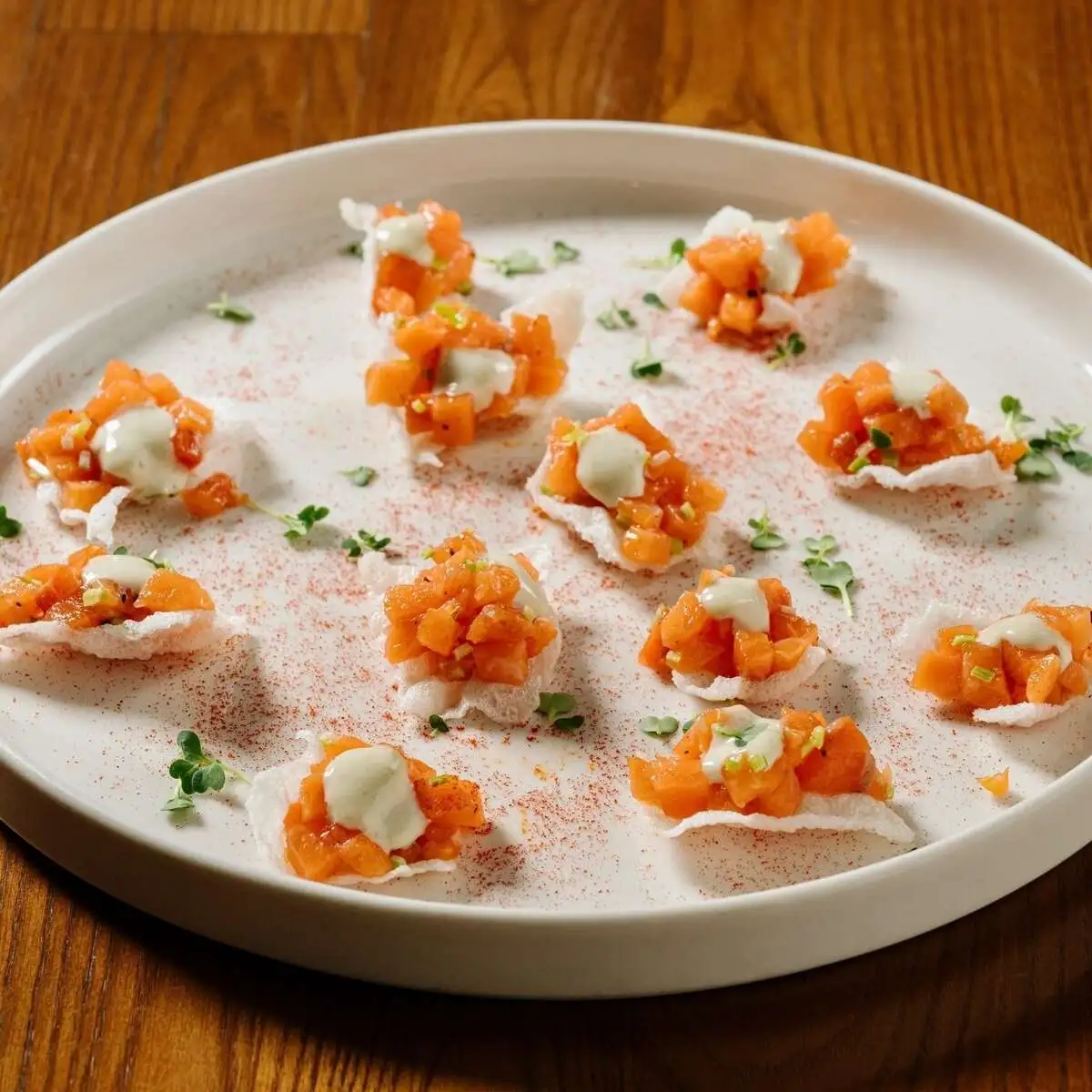 Тар-Тар из лосося