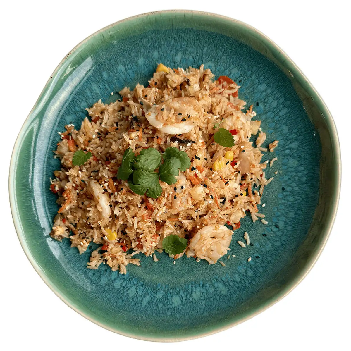 Рис с креветками по-тайски  