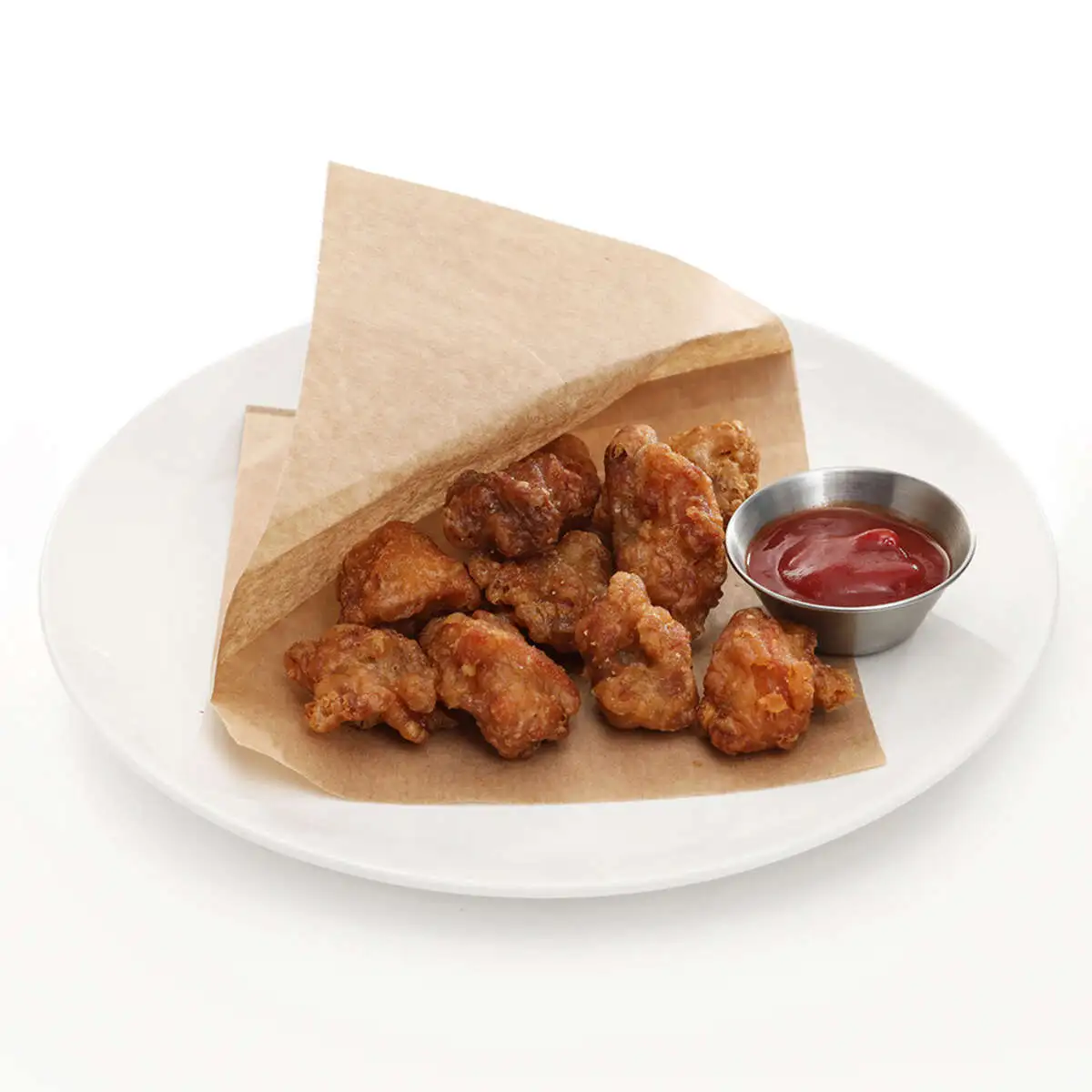 Наггетсы куриные с кетчупом 