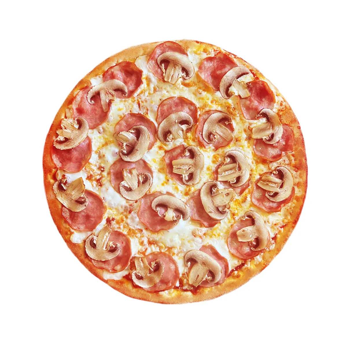 Ветчина и грибы 25 см