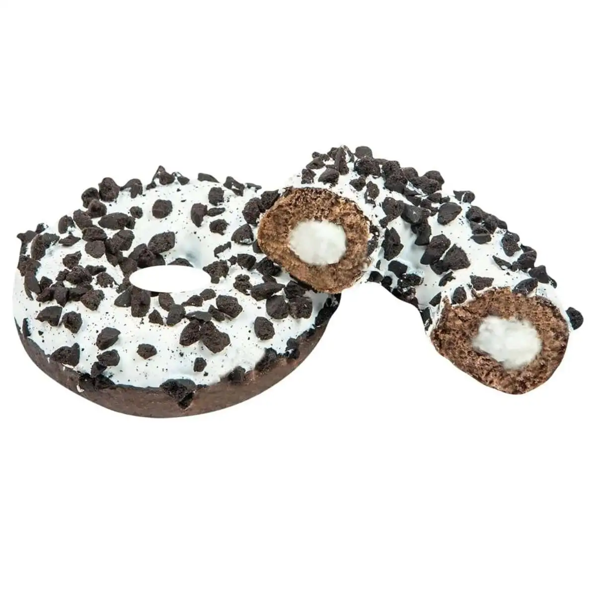 Донат Ванильный с Печеньем