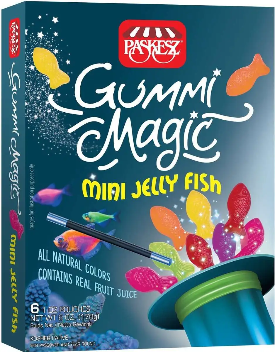 Мармелад Gummi Magic рыбки  170 г. (ПЕСАХ)