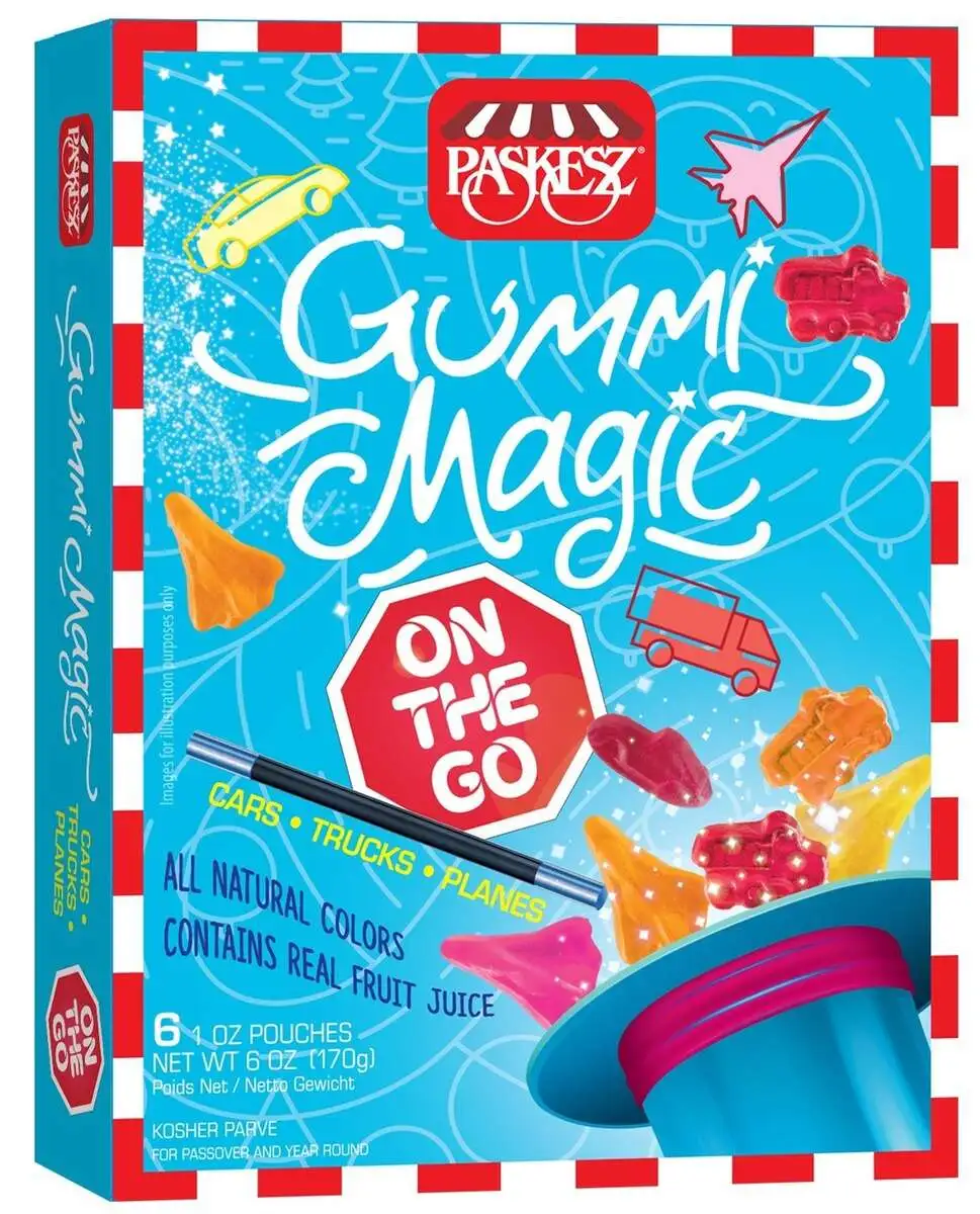 Мармелад Gummi Magic в виде траснспорта 170 г. (ПЕСАХ)