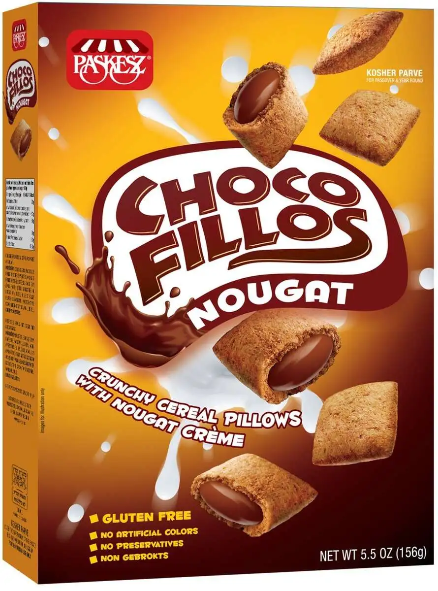 Подушечки Choco Fillos Нуга  200 гр. (ПЕСАХ)