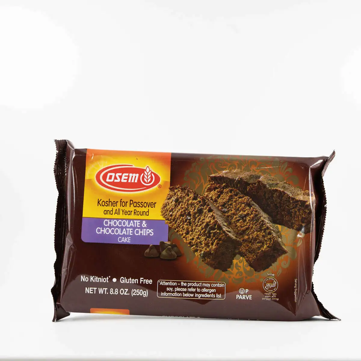 Кекс шоколадный с шоколадными кусочками 250 гр. Песах