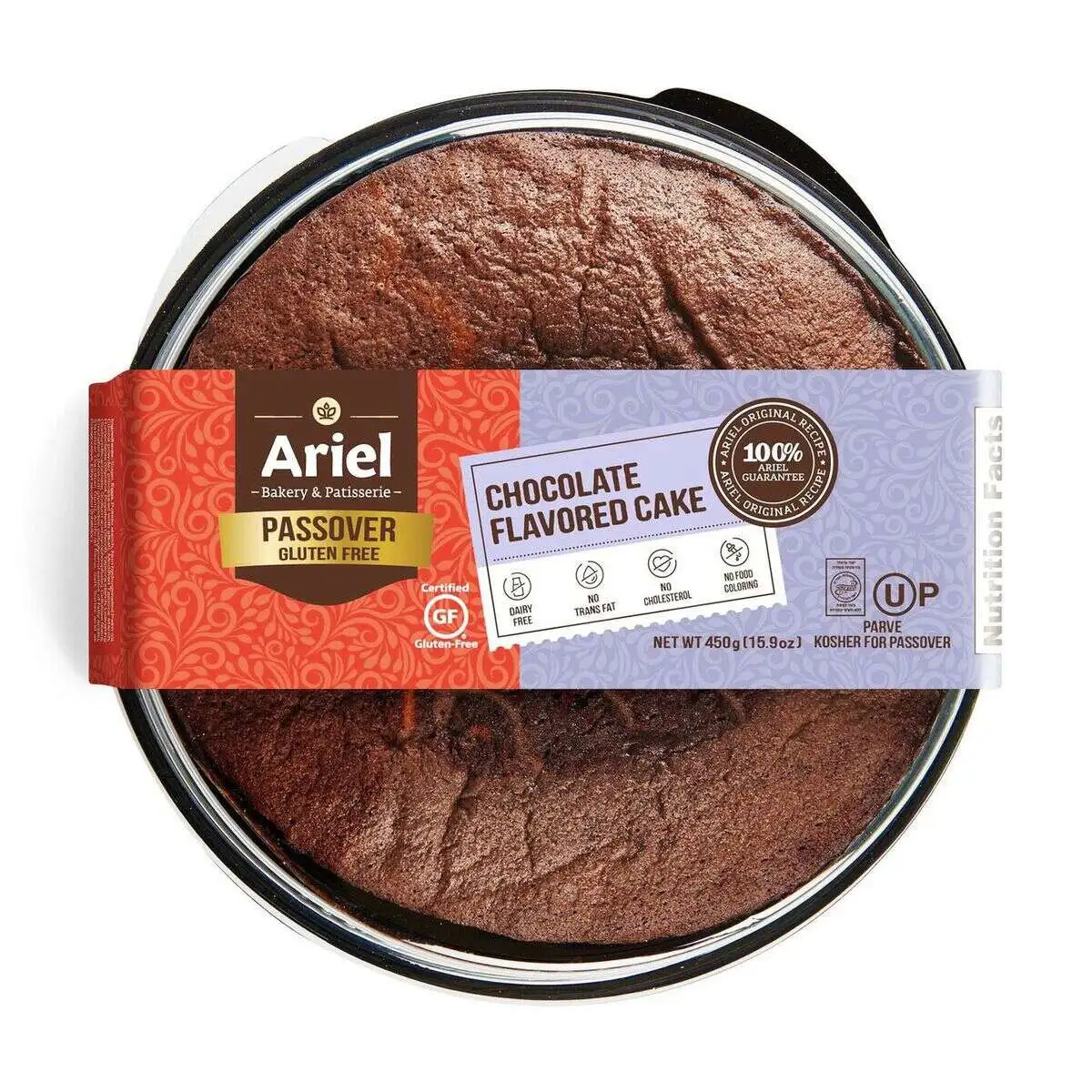 Шоколадный ТОРТ Круглый Ариэль 450 г