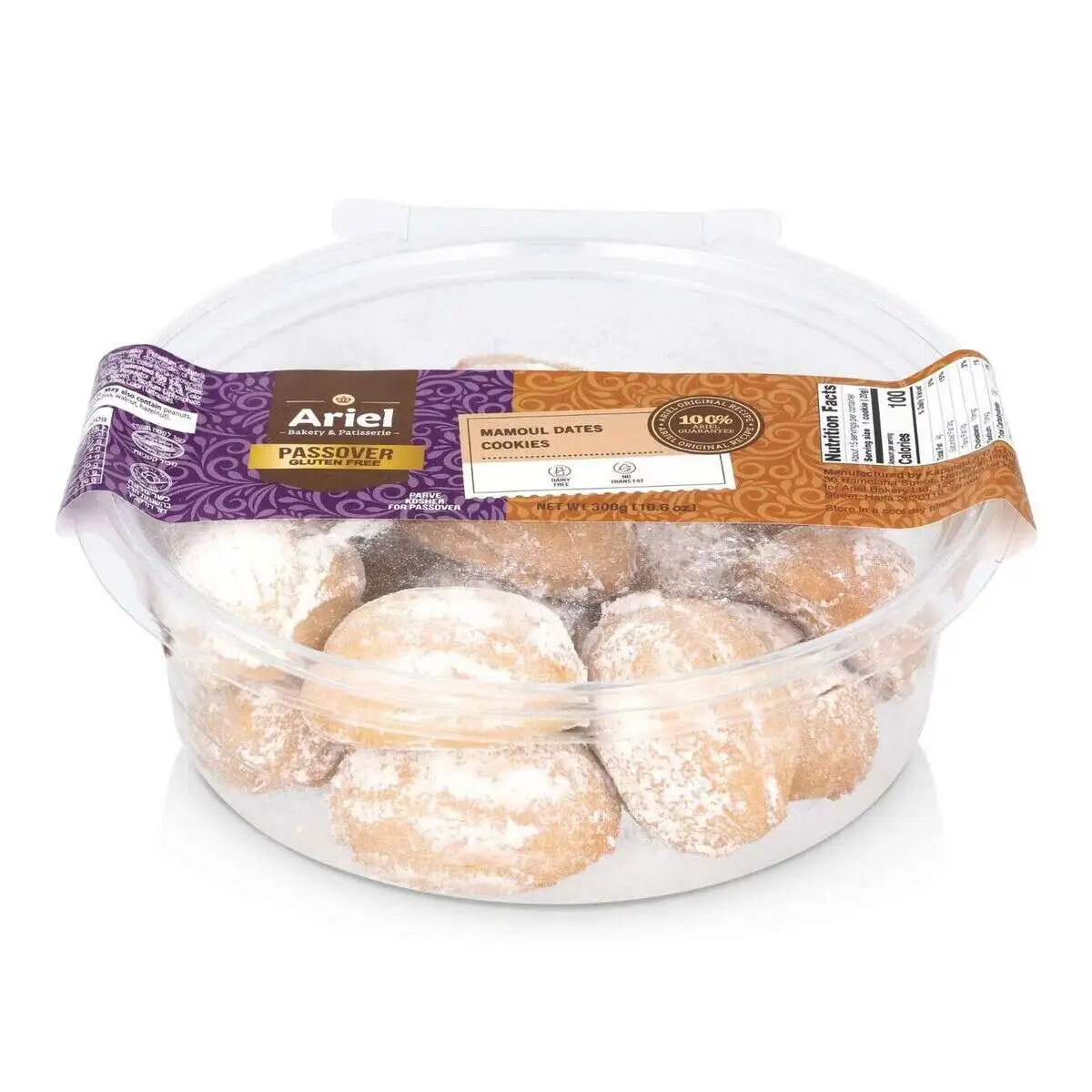 ПЕЧЕНЬЕ Ариэль Хрустящее печенье с начинкой из шоколадной пасты,
покрытое белым шоколадом	300 г