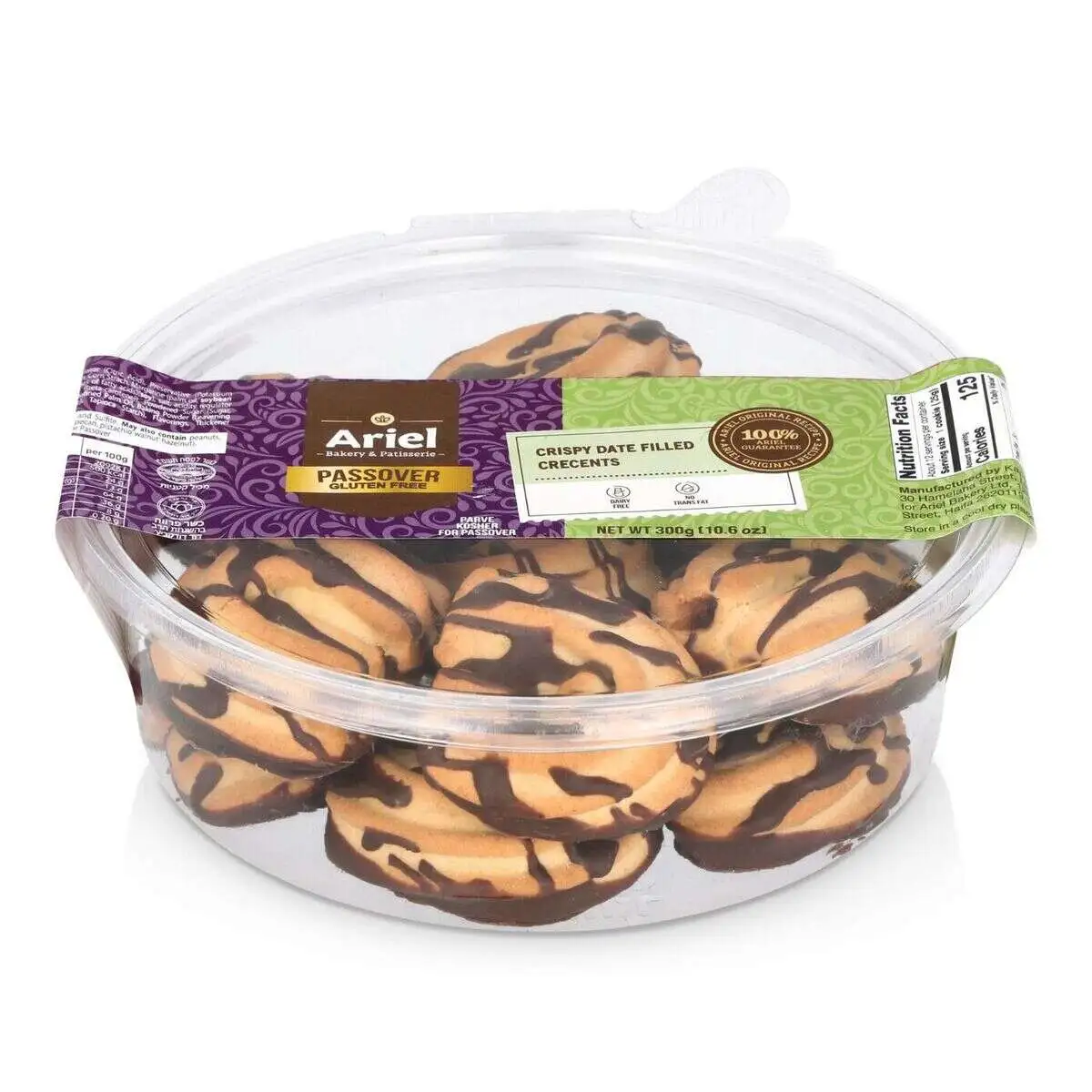 ПЕЧЕНЬЕ Ариэль Хрустящее печенье с начинкой из фиников	300 г