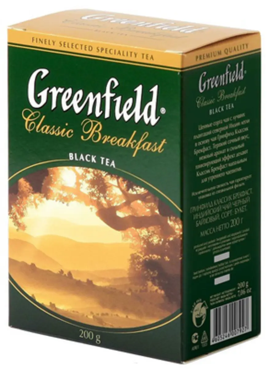 Чай черный GREENFIELD "Classic Breakfast" 200 г