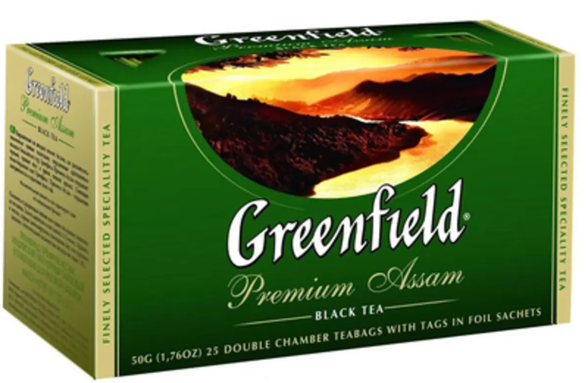 Чай черный GREENFIELD "Premium Assam" 25х2г