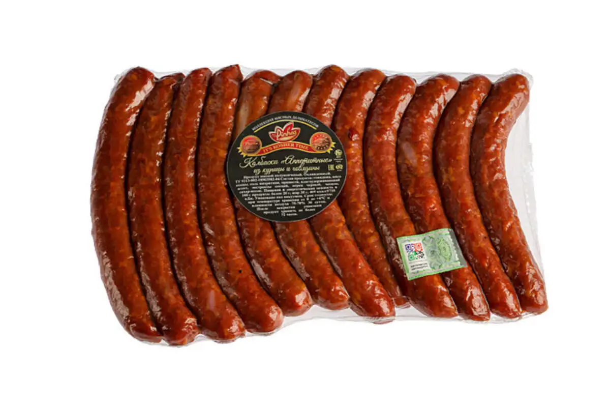 Колбаски  "Аппетитные" п/к Пинхас