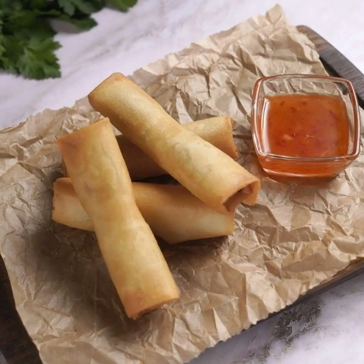 Спринг-роллы с курицей