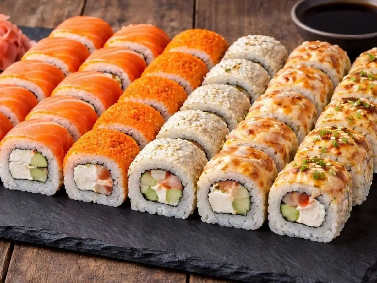 Сет «Вечер в Токио» (32 шт.) 780 гр С.