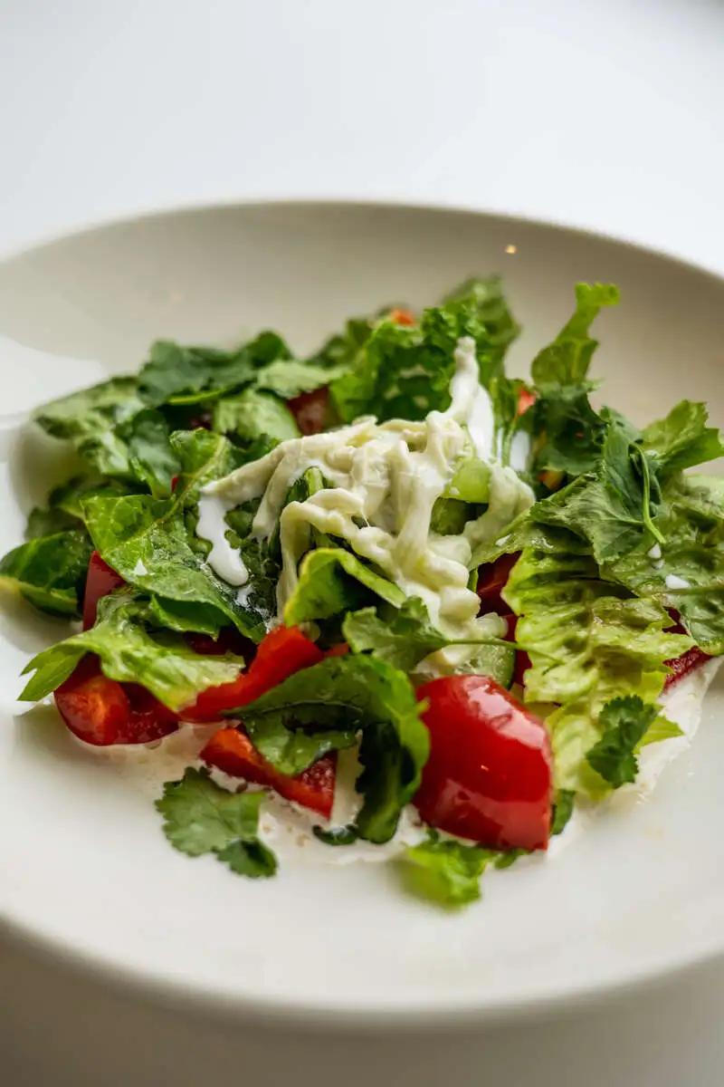 Салат овощи-страч ланч