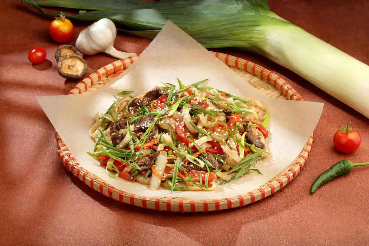 Лапша Удон с говядиной