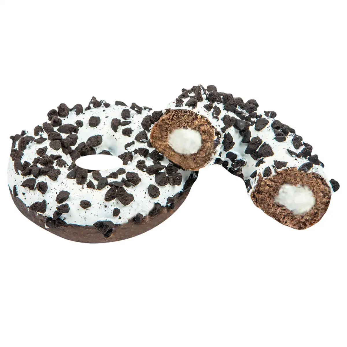 Донат Stokson с Ванильной Начинкой и Печеньем Oreo