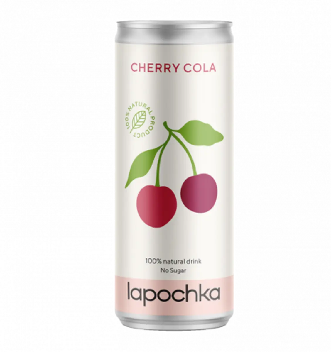 Напиток б/а "Лапочка Чери Кола " 0,33 среднегаз. без сахара